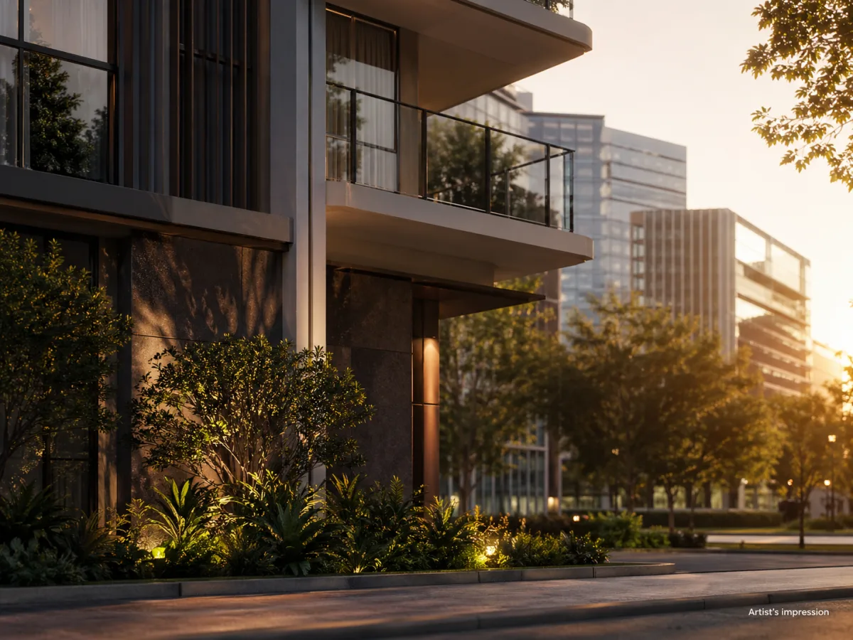 Hudson Place Residences render